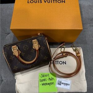Louis Vuitton Nano Speedy